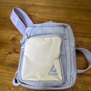 Reebok Women's Grove Crossbody Bag Nylon Blue Marina Gable Grey